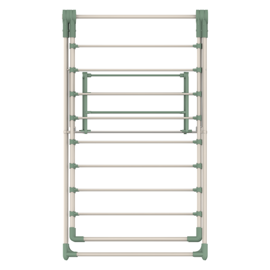 Perilla Mega Plast Clothes Drying Rack | 17.5 m Drying Capacity | Foldable 2-Wing