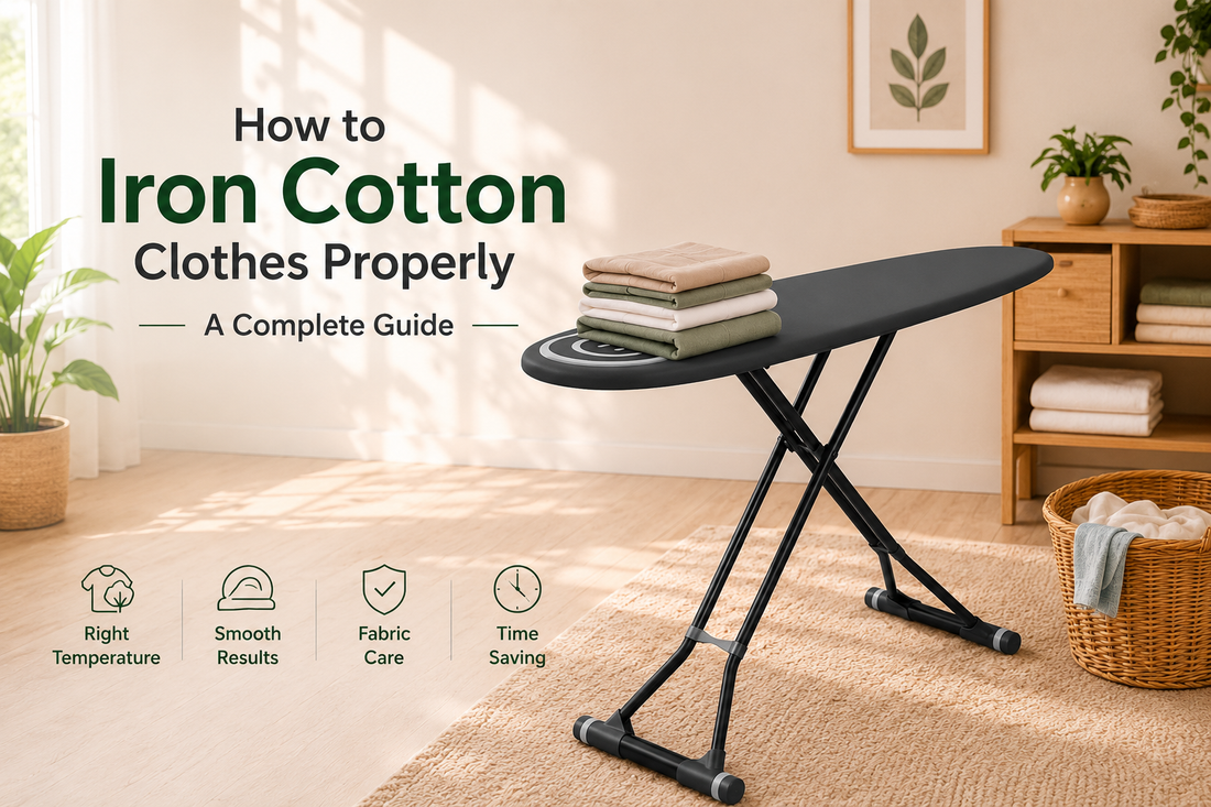 How to Iron Cotton Clothes Properly: A Complete Guide