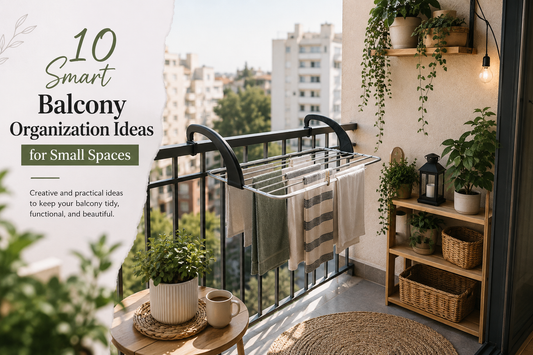 10 Smart Balcony Organization Ideas for Small Spaces