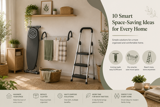 10 Smart Space-Saving Ideas for Every Home