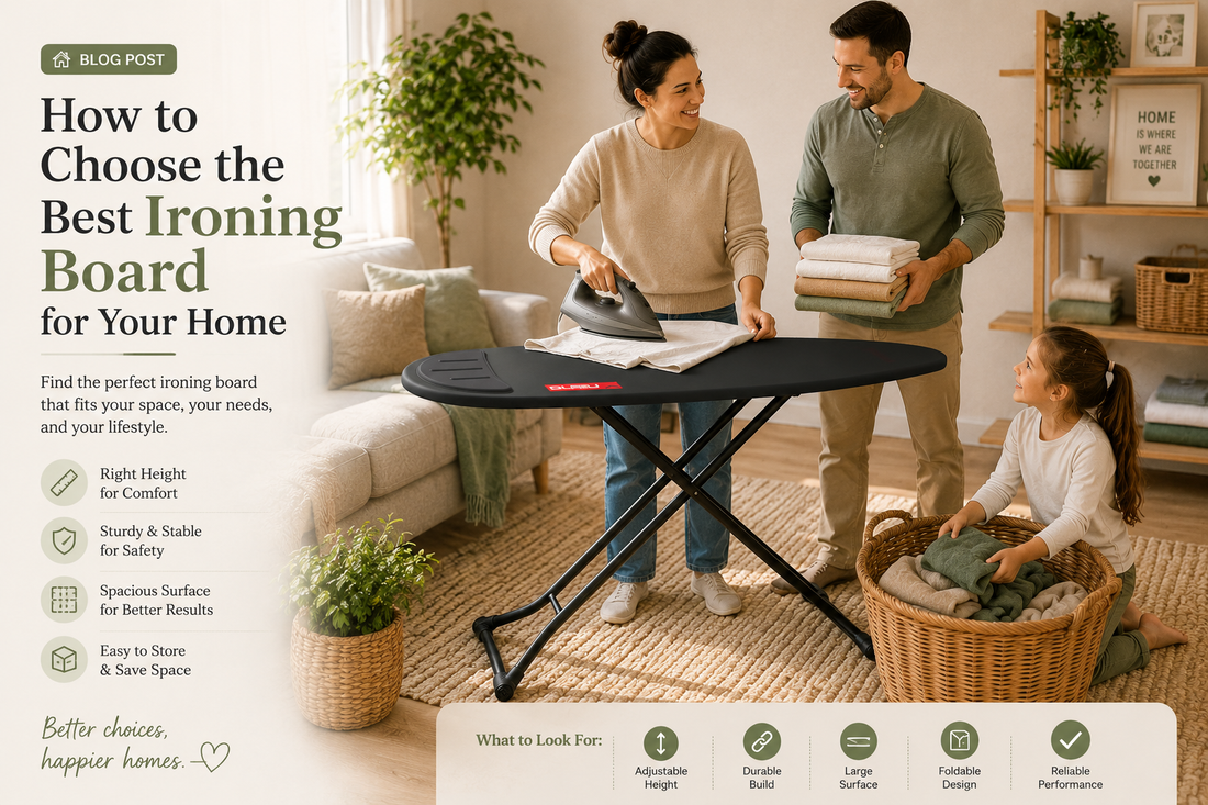 How to Choose the Best Ironing Board for Your Home