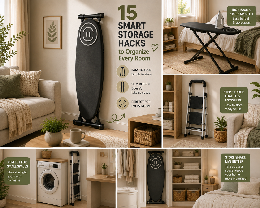 15 Smart Storage Hacks to Organize Every Room