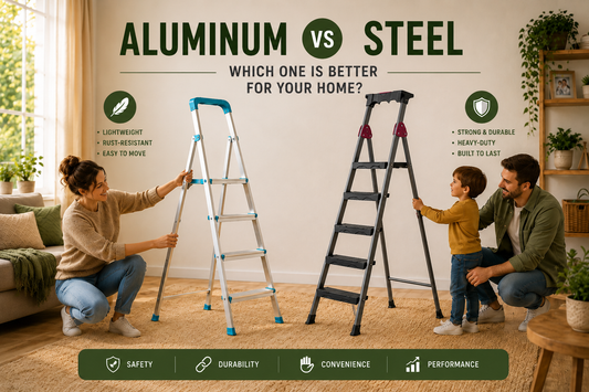 Aluminum vs Steel Ladders: Which One Is Better for Your Home?