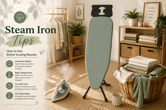 Steam Iron Tips: How to Get Better Ironing Results
