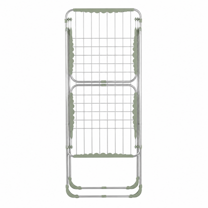 Perilla Avrora White Clothes Drying Rack | 17.5 m Drying Capacity | Foldable 2-Wing