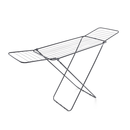 Perilla LD 2001 Clothes Drying Rack | 17.5 m Drying Capacity | Foldable 2-Wing Steel Dryer