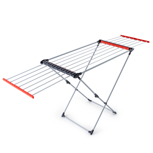 Perilla Elvira Clothes Drying Rack | 16.3 m Drying Capacity | Foldable 2-Wing